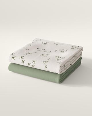 Flutter Sheet Set | Organic Crib Sheets | Nestig