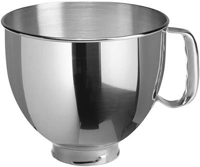 KitchenAid Stainless Steel Mixing Bowl 4.8 L 5K5THSBP : Amazon.co.uk: Home & Kitchen