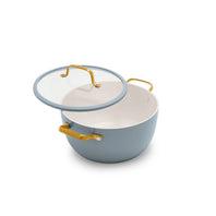 Reserve Pro Casserole With Lid, Glacier - 24cm | Healthy Ceramic Nonstick Cookware | GreenPan Australia