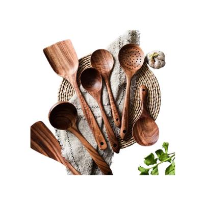 Wooden Kitchen Utensil Set | Natural Wood Cooking Tools
 – Hom & Ember