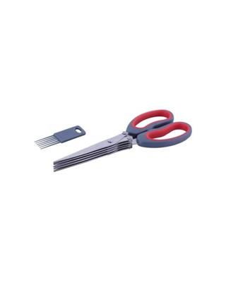 Avanti Dura Edge Herb Dicing Scissors 3mm Stainless Steel With Cleaning Comb - Grey - Kmart