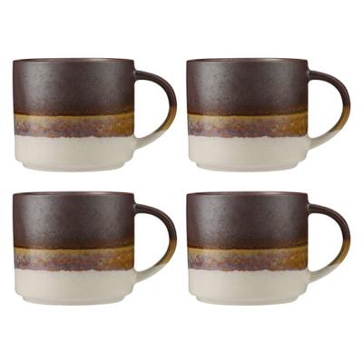 Maxwell & Williams The Mug Club Earthy 370ml Stoneware Mugs | Temple & Webster