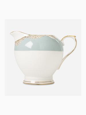 Gold Lace Edge Creamer