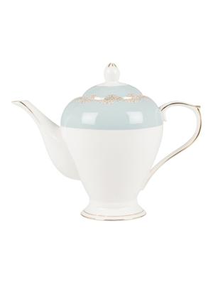 Gold Lace Edge Teapot
