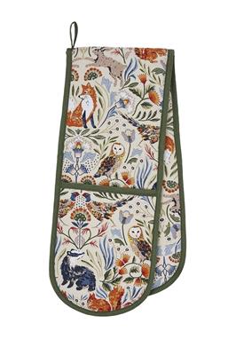 Beige Ulster Weavers Blackthorn Animal Print Double Oven Glove | Debenhams