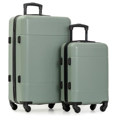 Premier Hardside 2 Pieces Luggage Set for Women & Men: 26 Inch Large Checked Suitcase & 18 Inch Carry On Approved Luggage with Spinner Wheels, Suitcas