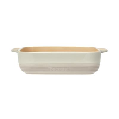 Baccarat Le Connoisseur Stoneware Square Baking Dish 24cm Cream - Baccarat