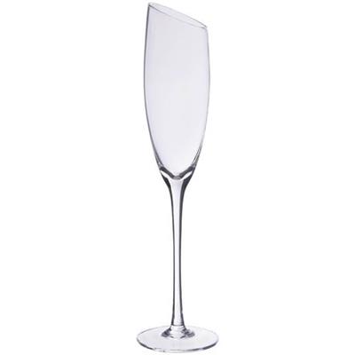 Slanted Glass Champagne Flute 130ml - Set of 4 | Shop Today. Get it Tomorrow! | takealot.com