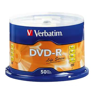 Verbatim Life Series 16x DVD R Discs Multicolor - Best Buy