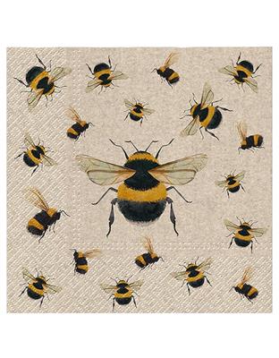 Dancing Bees Napkins - 20 Pack