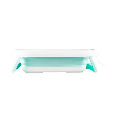 Baby Things Bath Tub With Cushion Mint Green And White