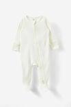 Littlie Organic Long Sleeve Zip Romper