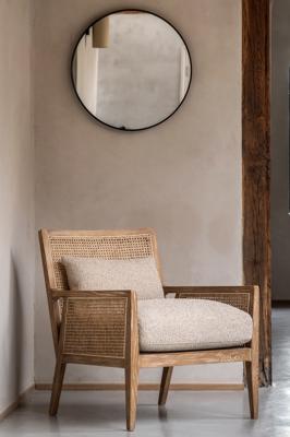 Black Round Mirror 60cm at H&M Home | H&M GB