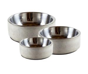 Be One Breed: Stainless Steel Concrete Bowl - WildPaws Pantry
