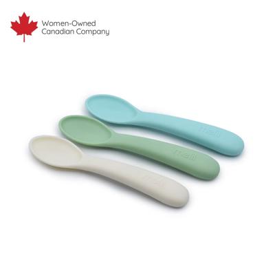 Melii Silicone Spoons - 3 Pack - for Babies - Walmart.ca