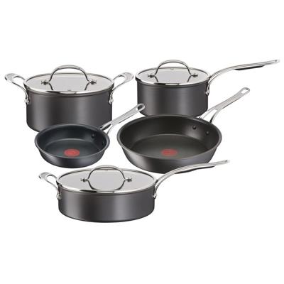 Jamie Oliver by Tefal – Cook’s Classic Induction Non-Stick Hard Anodised 5pc Cookware Set – Victorias Basement
