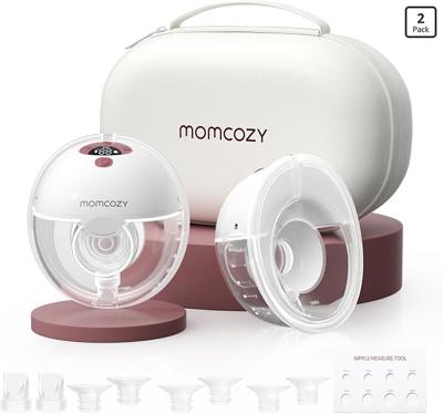 Amazon.com : Momcozy M5 Wearable Hands-Free Breast Pump 24mm 2-Pack Red | smart app controlled, 3 modes 9 suction levels, bpa-free, portable, lightwei