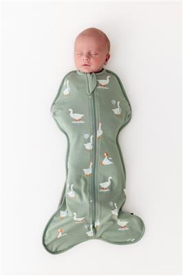 Goose Print Swaddle Bag | Baby Sleep Swaddle | Kyte Baby
