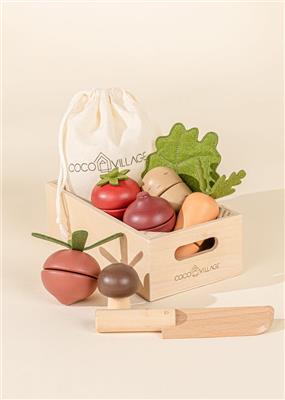 Coco Village Wooden Vegetables playset – Mastermind Toys