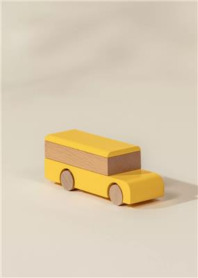 Coco Village Wooden Vehicle - School Bus – Mastermind Toys