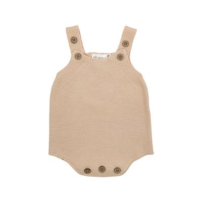 Knitted Summer Romper (0-6 Months) - Honeycomb