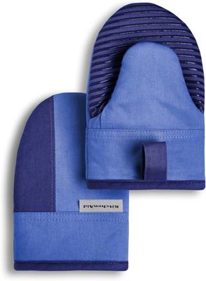 Amazon.com: KitchenAid Beacon Two-Tone Non-Slip Mini Oven Mitt Set, Milkshake Tan/Beige, 5.5x8, 2 Piece : Home & Kitchen