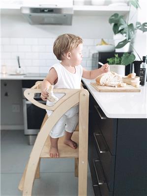 Learning Tower – Foldable Montessori Kitchen Helper for Toddlers – MoonChild