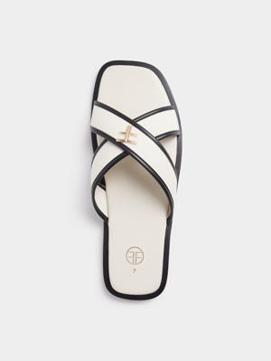 FF Cross Over Flat Sandals | Bash