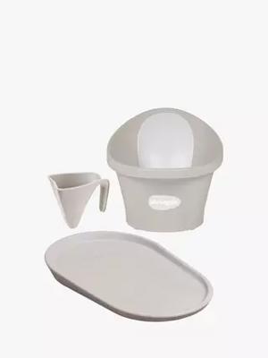 Shnuggle Baby Bath & Changing Essentials Bundle, Taupe