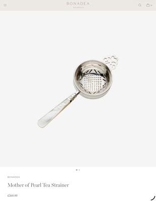 Bonadea | Bonadea | Mother of Pearl Tea Strainer