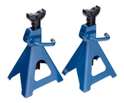 Certified Heavy-Duty Steel Jack and Axle Stands, Pair, 2-Ton