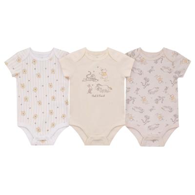 Disney Winnie the Pooh Infants Unisex Layette Organic Cotton 3pc Bodysuit Set - Walmart.ca