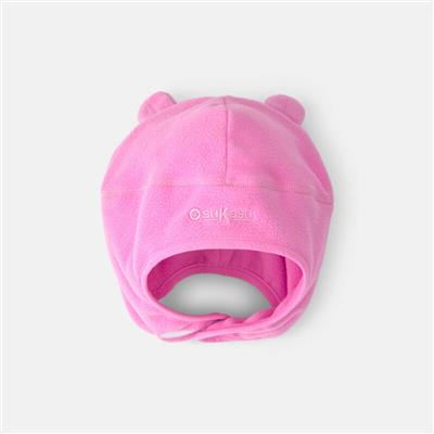 Baby Girl Fleece Hat With Chinstrap- Pink | Carter’s Oshkosh Canada
