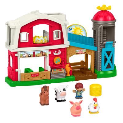 Fisher-Price Little People Caring Fun Animal Farm Playset Toddler Learning Toy, Multilanguage Version - Walmart.ca
