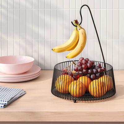 Wire Black Banana Hanger Basket Black - Room Essentials™ : Target