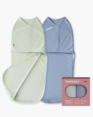 Baby Swaddle Velcro Wrap for Newborns, 0-3 Months | Momcozy