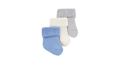 Bonds Newborn Wondersock 3 Pack Blue | Baby Bunting AU