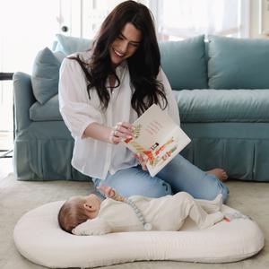 Lounger Curve + Muslin Cover Set | Birch
– Snuggle Me Organic