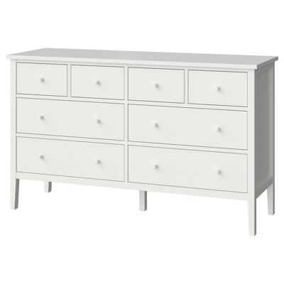 GULLABERG commode à 8 tiroirs, blanc/fonction ouverture/fixation, 168x48x100 cm (661/8x187/8x393/8)  - IKEA CA
