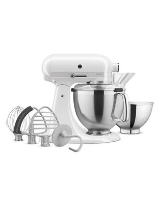 Kitchenaid Ksm195 Artisan Tilt Head Stand Mixer White | David Jones