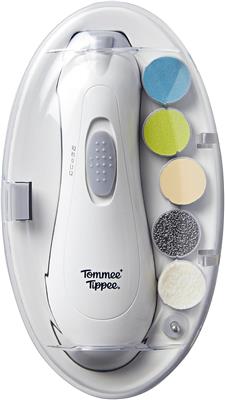 Tommee Tippee Electric Baby Nail File Six Filing Heads | LED Light and Adjustable Speed and Direction Settings, Suitable for Baby and Adult Use : Amaz