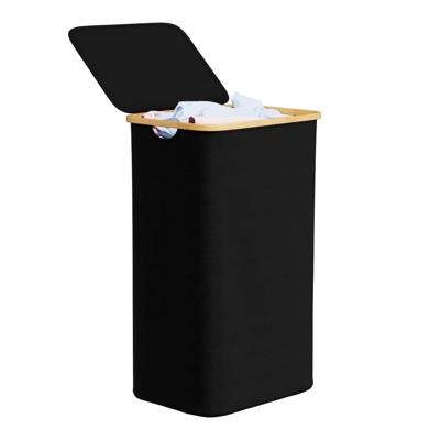 SpaceAid, Laundry Hamper, 110L, with Lid, Tall Clothes Basket - Walmart.com