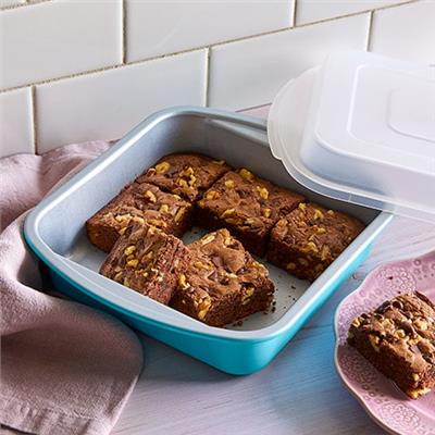 8inch Square Pan With Lid