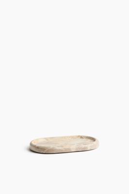 Light beige/marbled Marble Tray at H&M Home | H&M CA