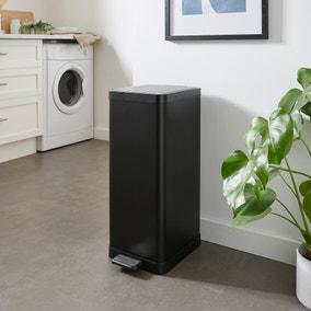 30L Carbon Steel Pedal Bin | Dunelm