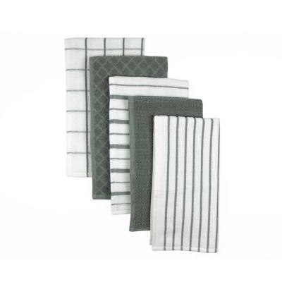 Set of 5 Terry Tea Towels | Dunelm