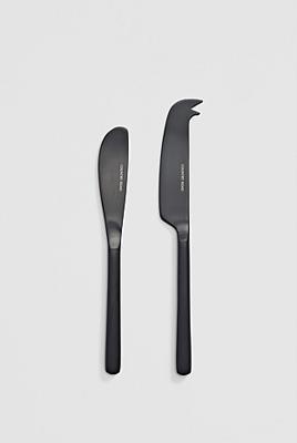 Graphite Nolan Cheese Knife Set of 2 - Cutlery | Country Road