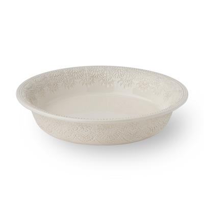 The Pioneer Woman Vintage Lace 10-Inch Stoneware Pie Pan Cream for Baking and Serving - Walmart.com
