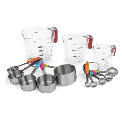 Elitra Home Measuring Cups and Spoons 13 Piece Set - 1 x 7.9 x 6.75