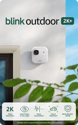Amazon.com: Blink Outdoor 2K+ and Video Doorbell – Two-year battery life, smart detection, Sync Module Core included – 2 Cameras + Video Doorbell (Bla